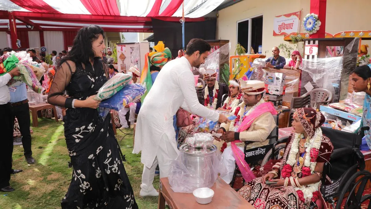 51 couples take thebig plunge at&nbsp;Udaipur&nbsp;mass wedding event